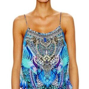 Camilla Moon Dance AS IS Top‎ Small No Tags b83